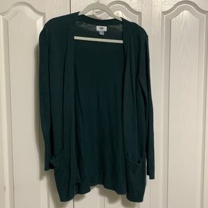 Green Old Navy cardigan size small